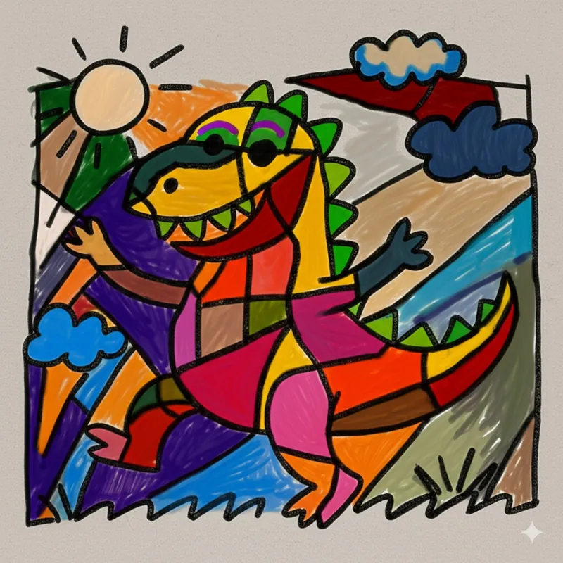 Picasso style